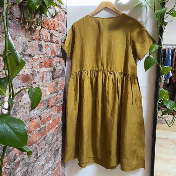 Tradlands Nico Dress | Dried Tobacco | XS - Picture 2 of 6